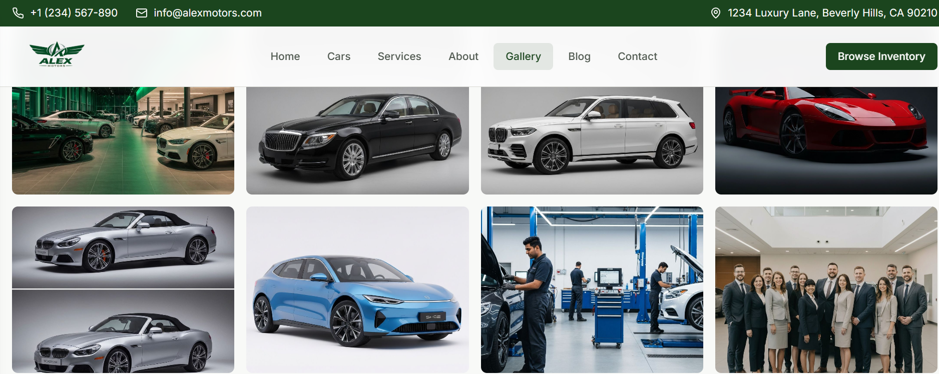 Car Dealership Website
